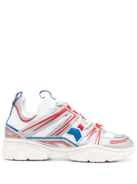 ISABEL MARANT Kindsay panelled sneakers White BK0016FAA1E80S
