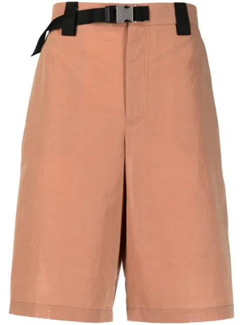 Jacquemus Le short Meio belted shorts Brown 235PA0321323