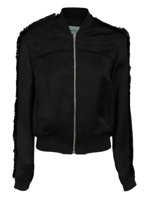 Durazzi Milano fringed jacket Black OJ02