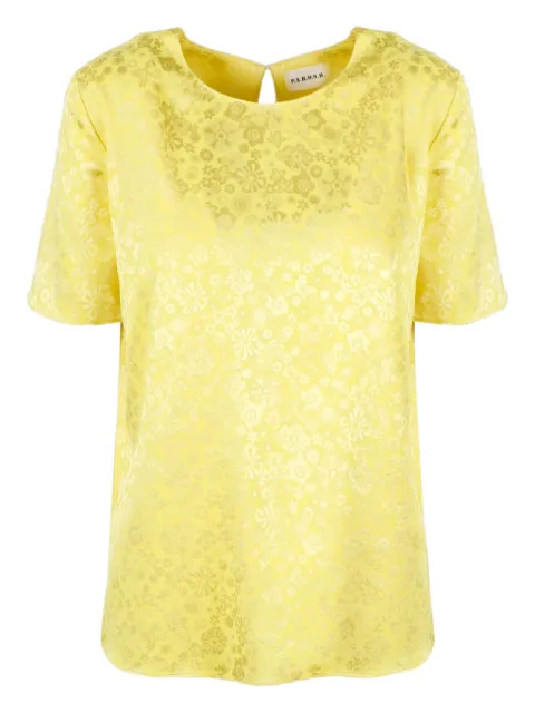 P.A.R.O.S.H. floral-motif blouse Yellow D312427RUNA