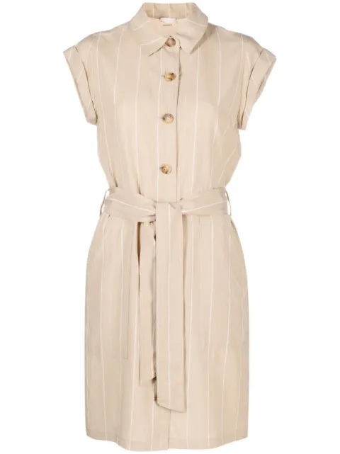 LIU JO belted-waist shirt dress Neutrals WA3003T4818
