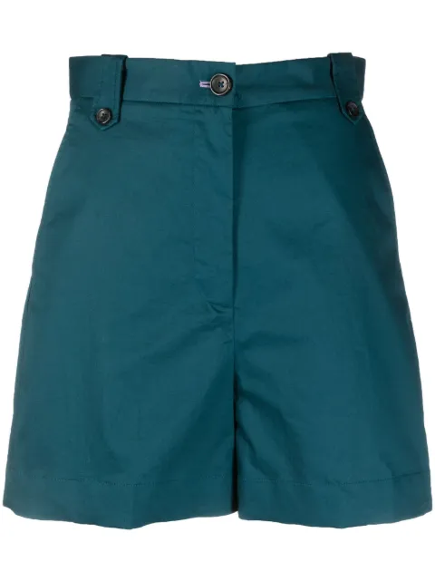 PS Paul Smith hight-waist mini shorts Blue W2R281TK30368