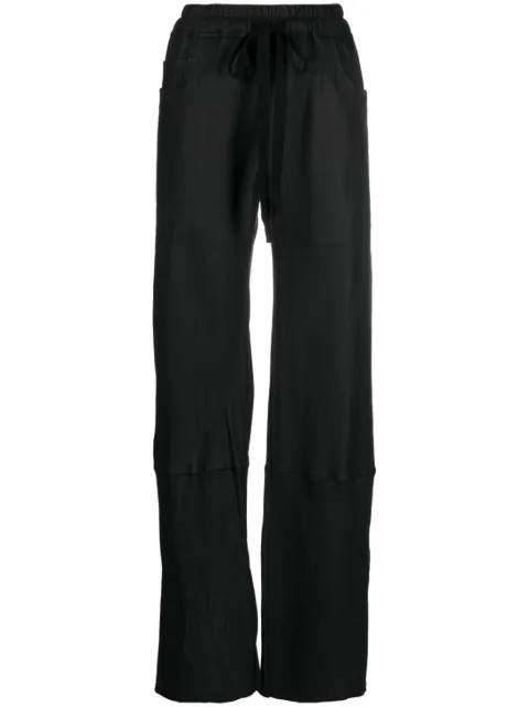 Isaac Sellam Experience drawstring leather trousers Black ELEPANT