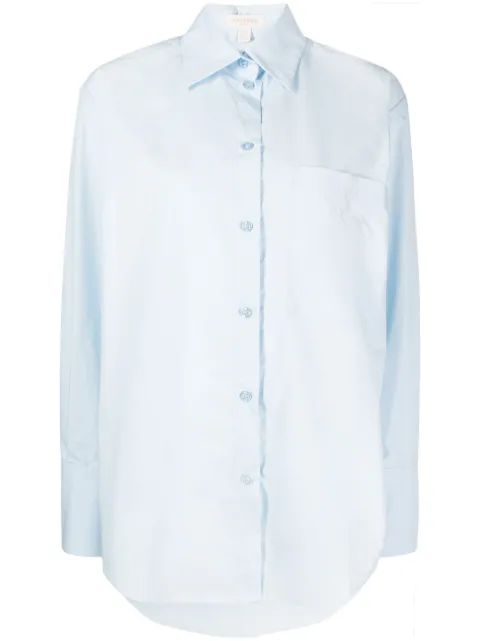 Materiel button down shirt Blue 333SRIC