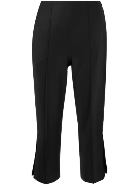 Materiel wool blend cropped trousers Black 474PABK