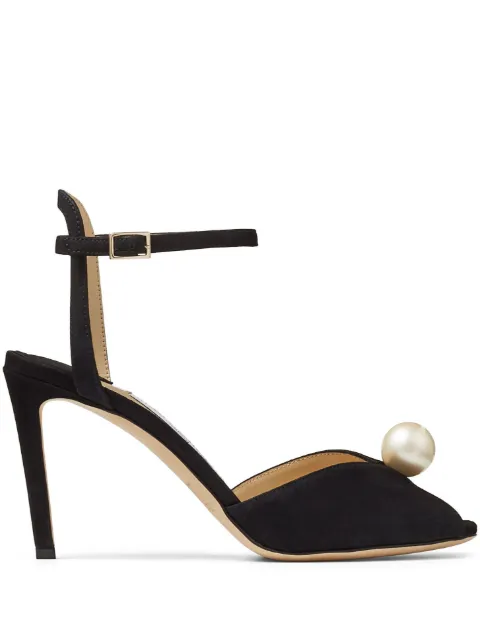 Jimmy Choo Sacora 85 sandals Black SACORA85AOB
