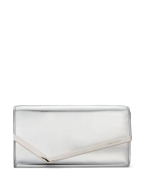 Jimmy Choo Emmie leather minibag Silver EMMIEMIF