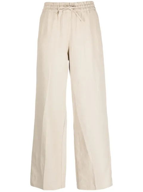 A.P.C. drawstring straight-leg trousers Neutrals LIAEOF08426