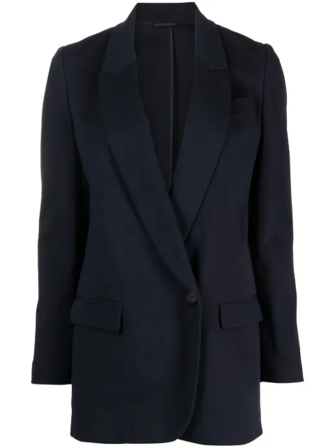 Brunello Cucinelli single-breasted tailored jacket Blue M0R242204C2446