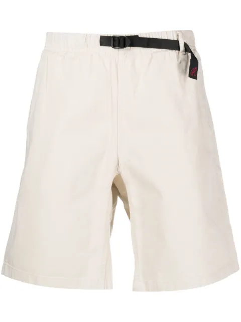 Gramicci buckle-fastening waistband shorts Neutrals G101OGT