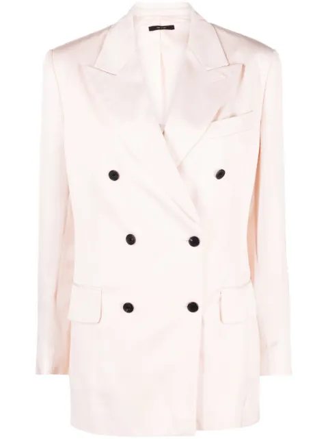 TOM FORD double-breasted blazer Pink GI2915FAX1016