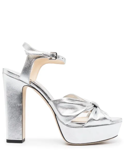 Jimmy Choo Heloise 120 sandals Silver HELOISE120MNA