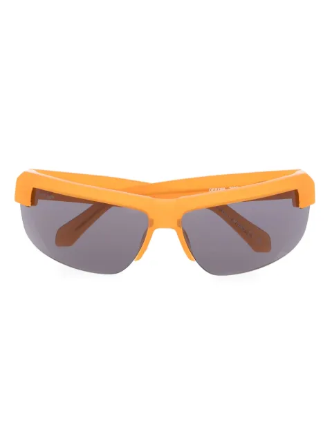 Off-White Eyewear Toledo rectangle-frame sunglasses Orange OERI068S23PLA0012007