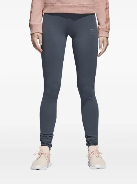 adidas logo-embellished leggings Blue BR4610