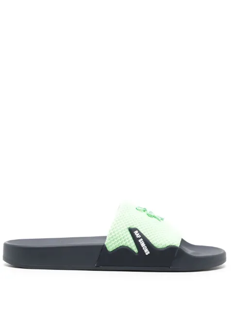 Raf Simons Astra logo slides Grey HR810003T
