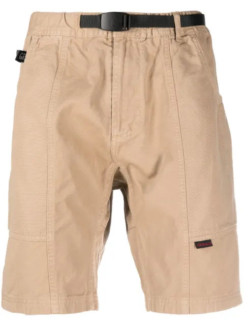 Gramicci buckled-waist cotton shorts Neutrals G104OGT
