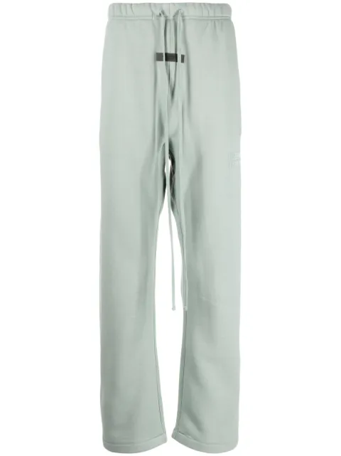 FEAR OF GOD ESSENTIALS drawstring cotton track pants Green 130BT222041F