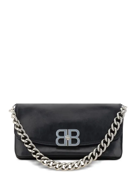 Balenciaga meduium BB Soft shoulder bag Black 7485962AAI4