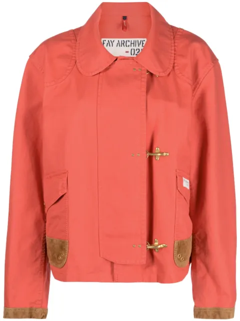 Fay 4 Ganci Archive field jacket Red MAW1246330LUC2