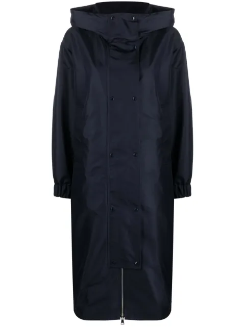 Moncler Sarran hooded parka coat Blue I10931C00044596TB