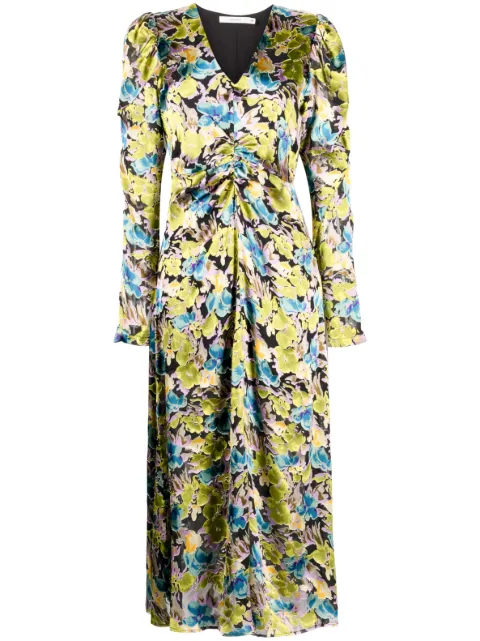 Gestuz Floria long-sleeve long dress Black 10906990