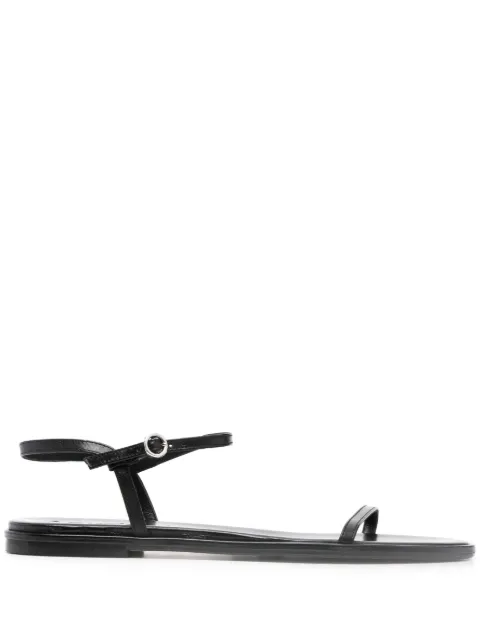 Aeyde Nettie leather sandals Black NETTIE