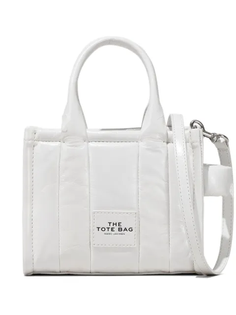 Marc Jacobs The Shiny Crinkle Crossbody Tote bag White H064L03FA22100