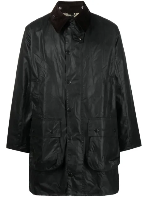 Barbour Border waxed lightweight jacket Green MWX0008SG91