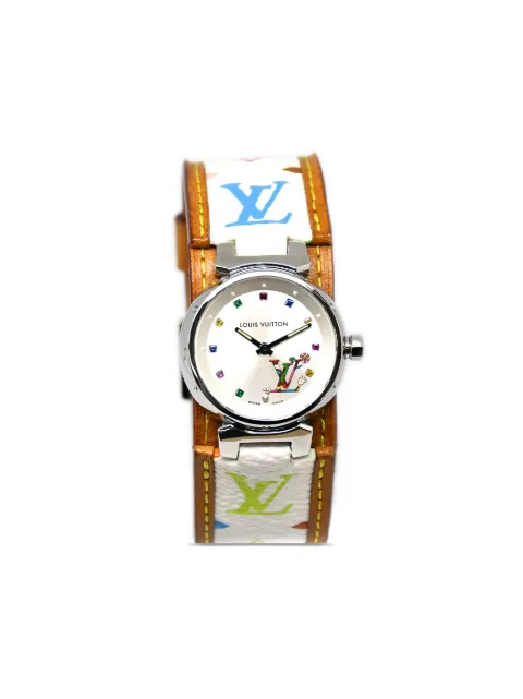 Louis Vuitton Pre-Owned 1990-2000s pre-owned Tambour 24mm Silver Q12130