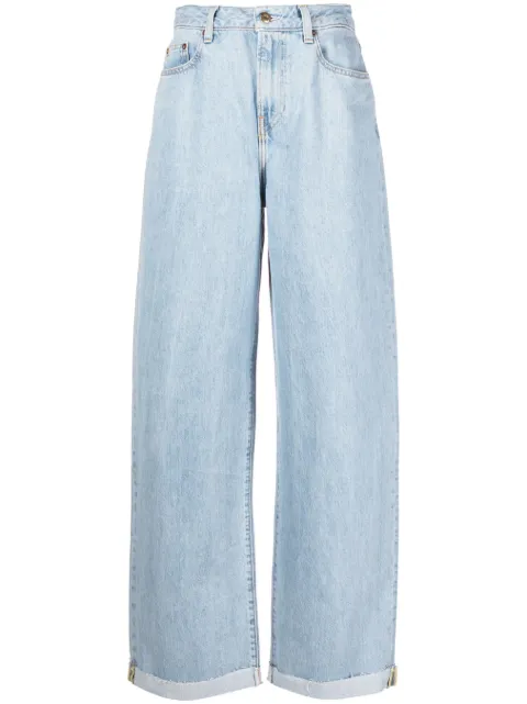 Washington Dee Cee high-waist wide-leg jeans Blue STWW0154