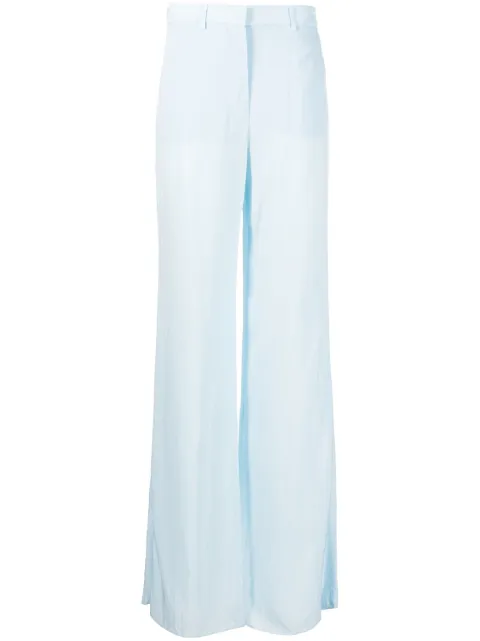 Sportmax straight-leg cut trousers Blue 2321310531600