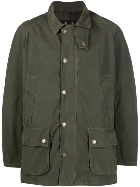Barbour spread-collar shirt jacket Green MCA0792MCA