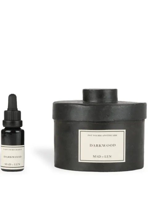 MAD et LEN D'Apothicaire Darkwood pot pourri Black PPPADW