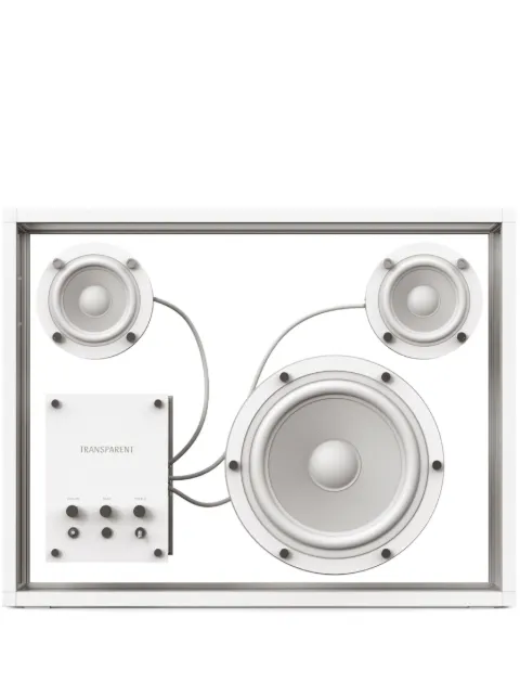 Transparent large Transparent speaker White TSW