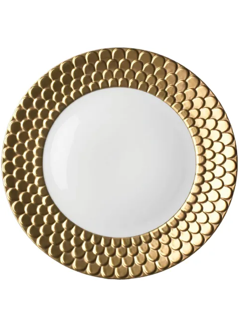 L'Objet Aegean dinner plate (27cm) Gold AG5100