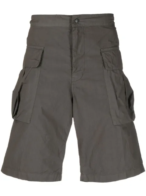 ASPESI cotton cargo shorts Grey S3ACQ45G329
