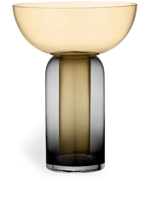 AYTM Torus large glass vase Black 502809004013