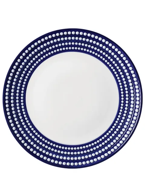L'Objet Perlée charger plate (32cm) Blue PR400