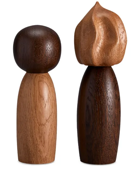 L'Objet Picanto wood salt and pepper mill Brown SP1200