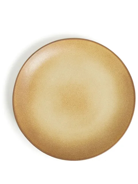 L'Objet Terra charger plate Brown TA800