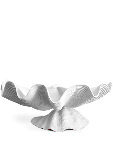 L'Objet Neptune wavy bowl White NE102