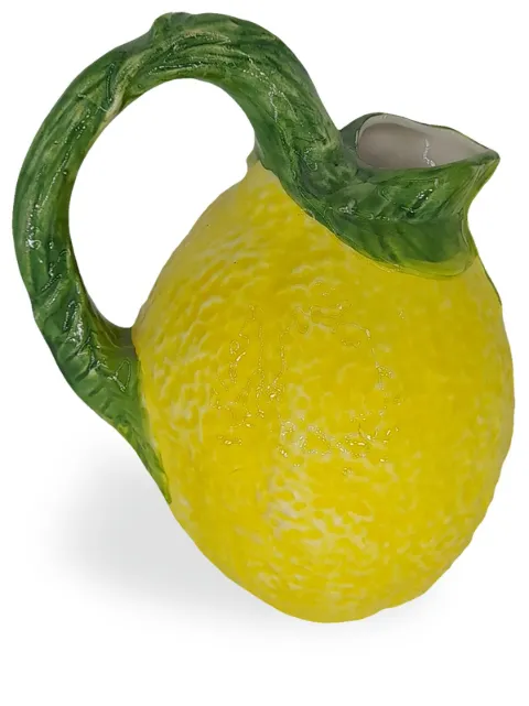Les-Ottomans Fruit porcelain jug Yellow FRJ01