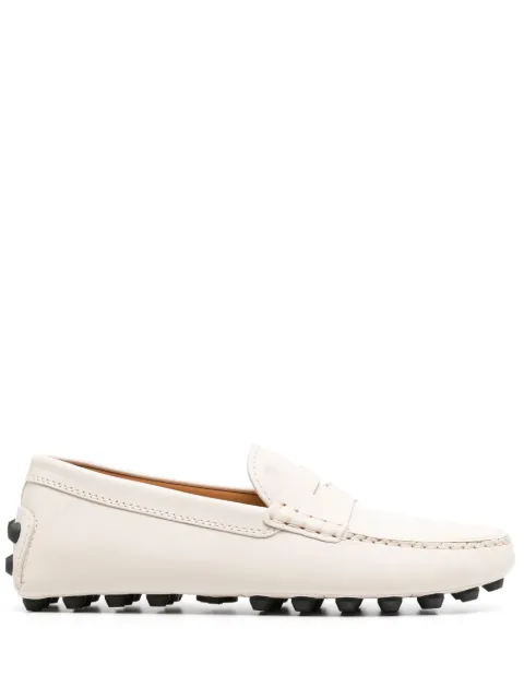 Tod's penny-slot leather loafers Neutrals XXW52K00010N6M