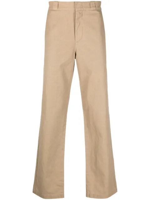 ASPESI high-waisted straight-leg trousers Neutrals S3ACP51M257