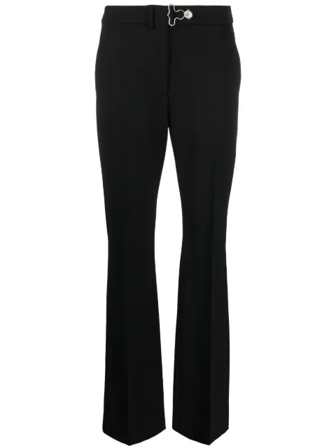 MOSCHINO JEANS tailored flared trousers Black J03048268