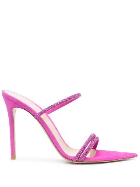 Gianvito Rossi Cannes 105mm sandals Pink G1609015RICCAM