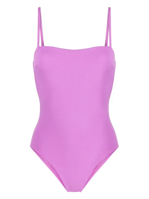 Matteau scoop-back one-piece swimsuit Purple PTSQMO