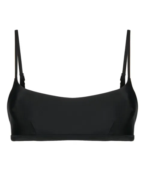Matteau adjustable-strap bikini top Black CROPTB