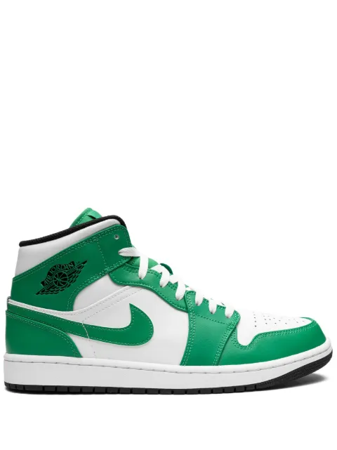Jordan Air Jordan 1 Mid "Lucky Green" sneakers White DQ8426