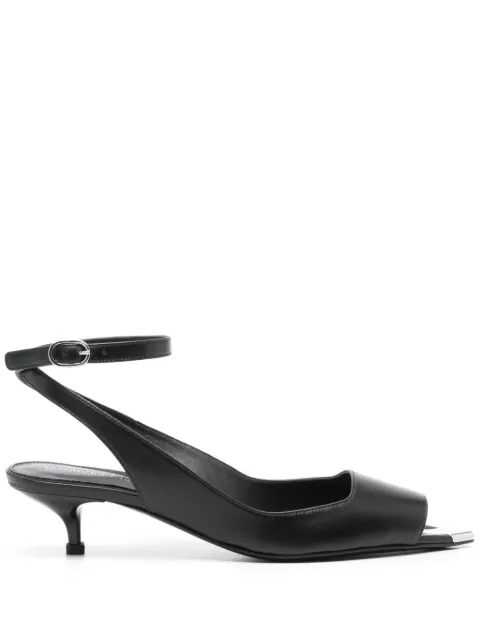 Alexander McQueen 40mm Punk pumps Black 757494WIEA1